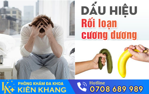 Dấu hiệu rối loạn cương dương