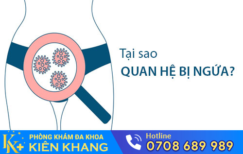 quan hệ bị ngứa