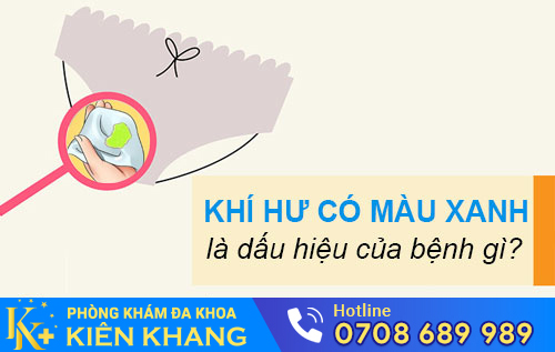 Khí hư có màu xanh
