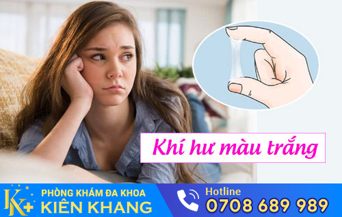 Khí hư màu trắng